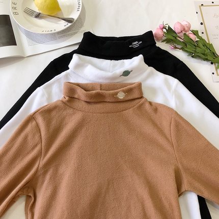 Áo Kiểu Tay Dài Phong Cách Hàn Quốc Thanh Lịch Dành Cho Nữ