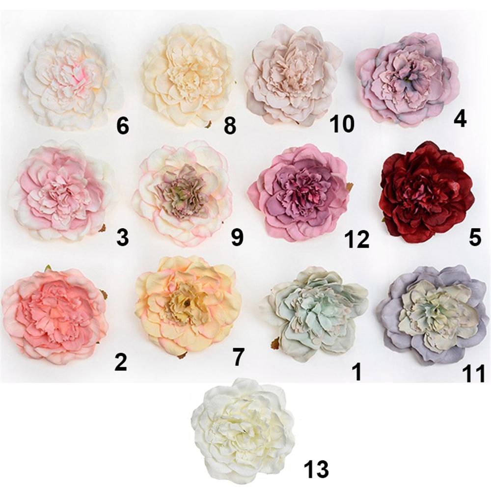 Set 5 Bông Hoa Giả 10cm Trang Trí Tiệc