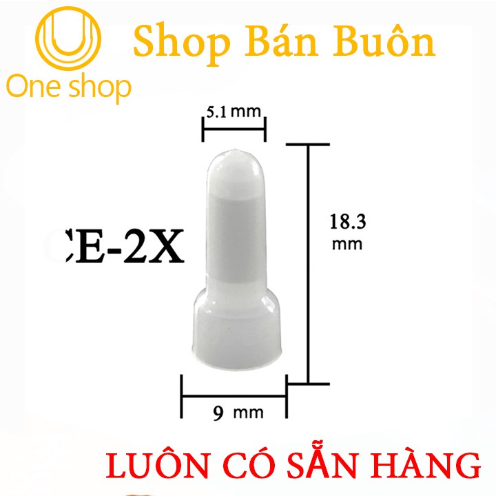 Gói 1000 Đầu Chụp Cốt Nối CE2X 6mm