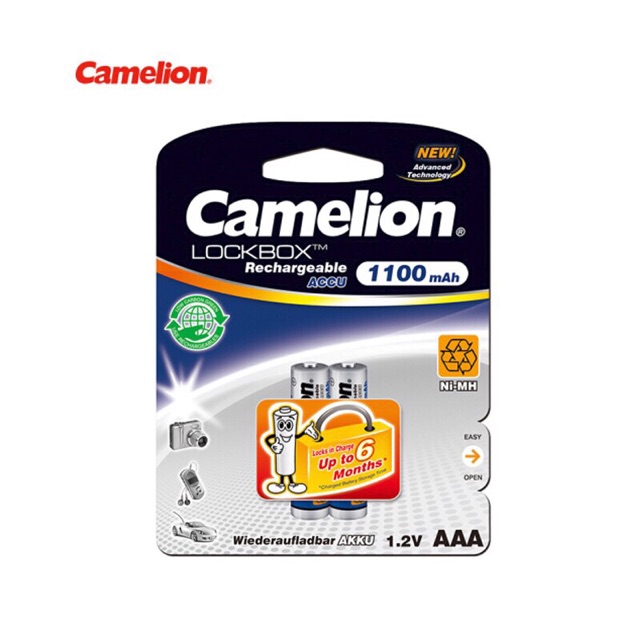 Pin sạc AAA 1100 mah 1.2v Camelion