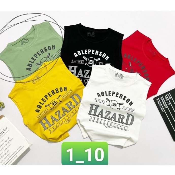{8-20kg} Áo ba lỗ/ Áo sát nách bé trai chất cotton 100% loại đẹp