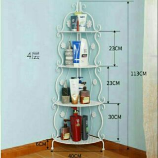 Kệ góc 4 tầng để đồ tiện dụng
