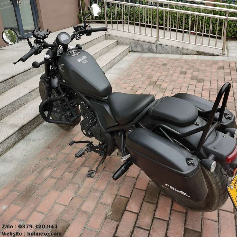 Cặp Thùng Hông Honda Rebel 300-500 + Pass Ốc Vít