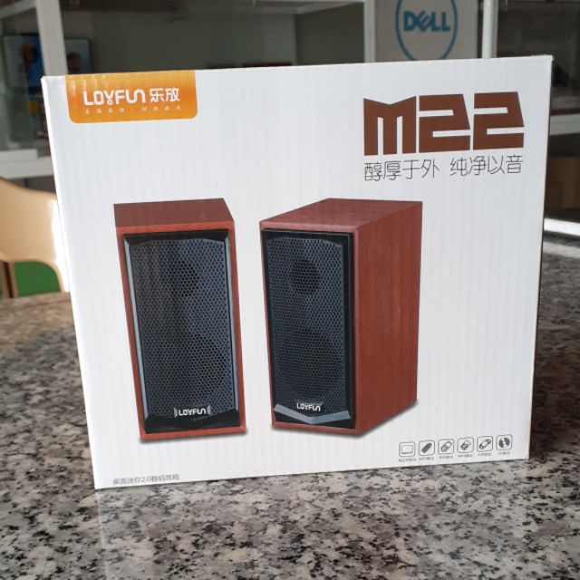 Loa cho máy tính M22 gồm 2 khối