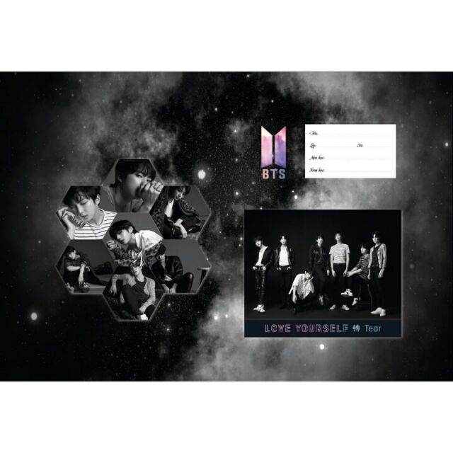 Bìa bao vở BTS, BT21