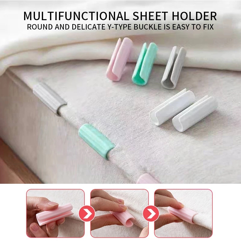 Bộ 12 Kẹp Cố Định Ga Trải Giường