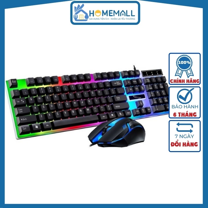 Bộ bàn phím , chuột giả cơ G21 Gaming chuyên game cao cấp LED 7 màu