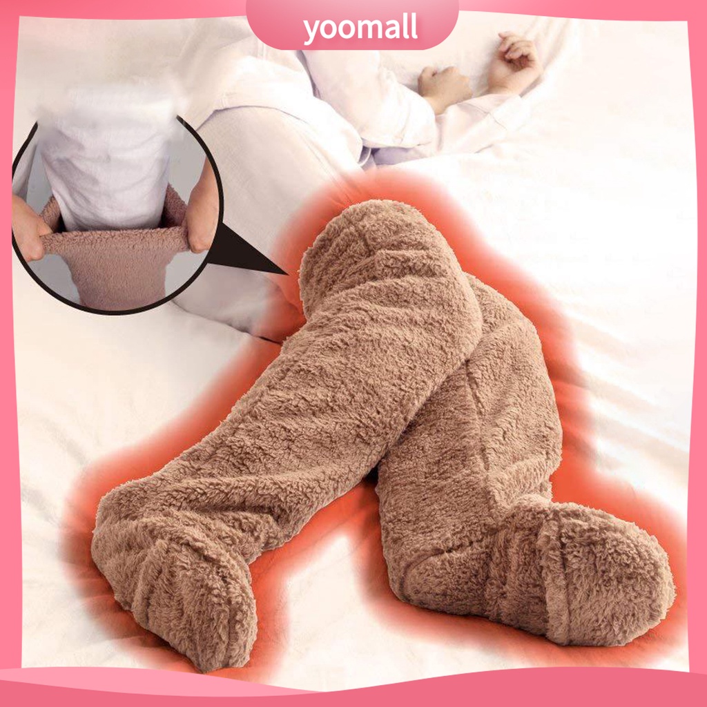 Đôi vớ dài ngang đùi mềm mại dày dặn giữ ấm mùa đông cho nữ