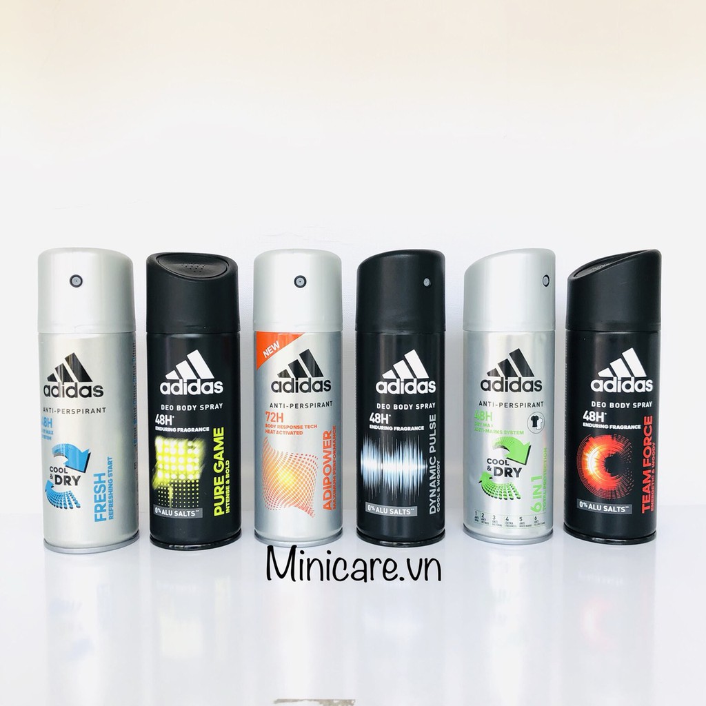 Xịt khử mùi body Adidas 150ml (for men)