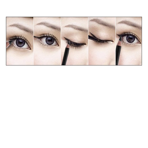 Bút chì kẻ mắt màu đen Beauskin Crystal Eyeliner Pencil Hàn quốc 5g/ Cây