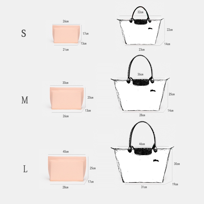 Túi đựng hành lý LONGCHAMP 192 thiết kế nhiều ngăn tiện lợi