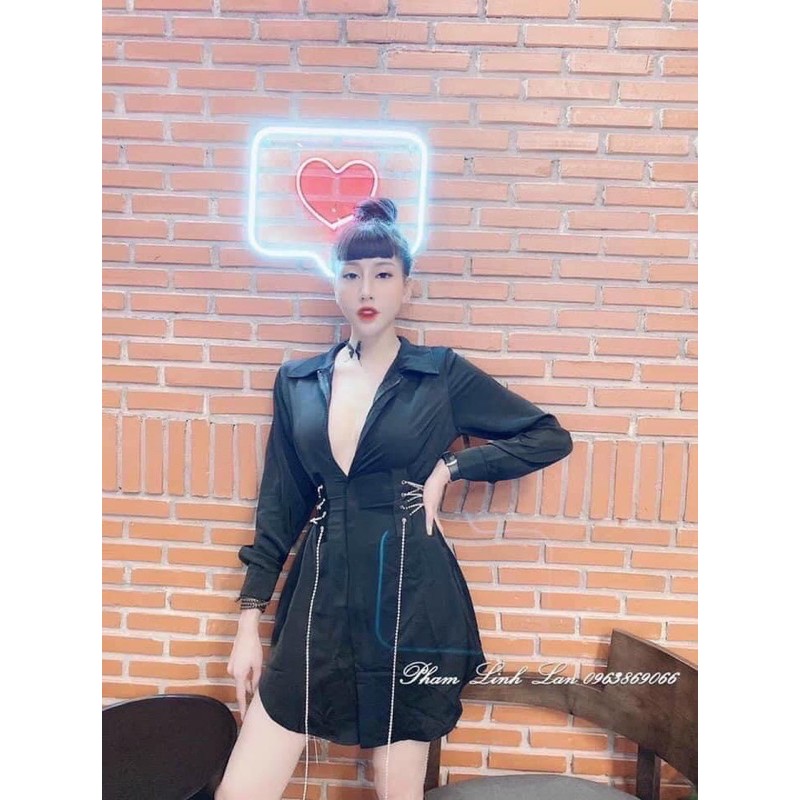 ĐẦM SƠMI DÂY XÍCH 2 BÊN#195k