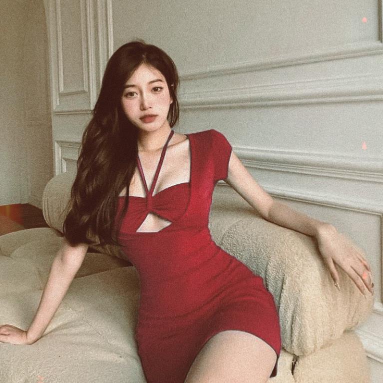 [Chuyên Sỉ] Đầm Body Yếm dây cổ [Vải Đẹp] | BigBuy360 - bigbuy360.vn