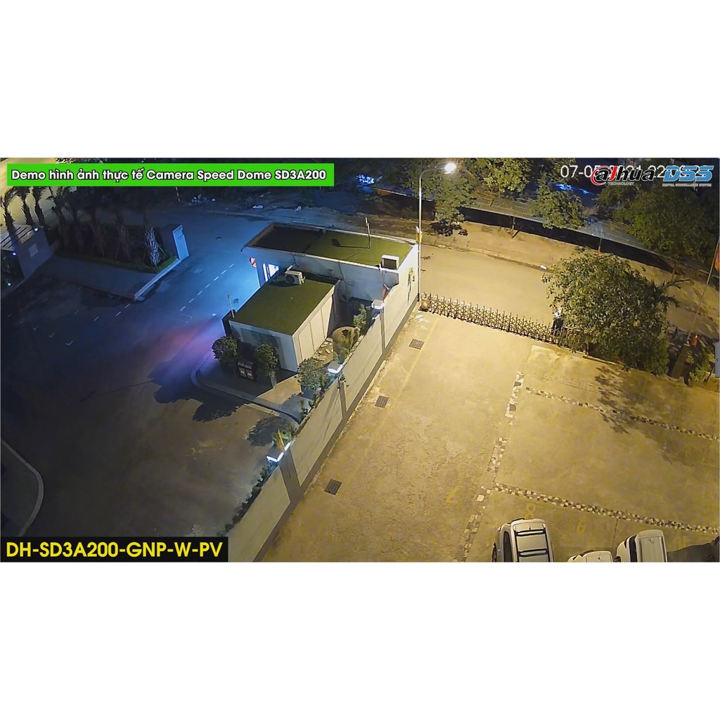 Camera Ip WiFi PTZ 2.0Mp Dahua DH-SD3A200-GNP-W-PV, Xoay 360, Đàm Thoại 2 Chiều, Chống Sét 2KV - Hàng Chính Hãng