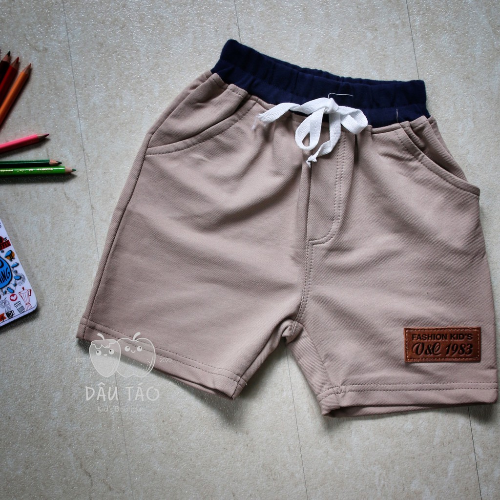 Quần Short Thun Cho Bé - Size 9-26kg - Đổi trả trong 3 ngày