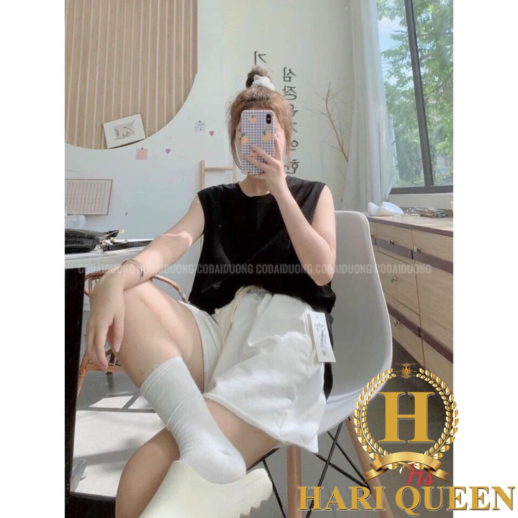 Bộ tanktop trơn 3 lỗ cotton HSU0621