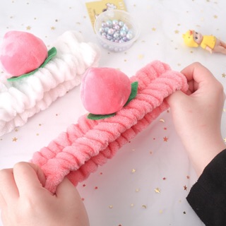 Băng đô rửa mặt trái đào🍑