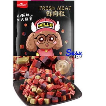 Bánh thưởng Cá Hồi+ Thịt+ Rau HELLOJOY thơm ngon- Túi 500gr