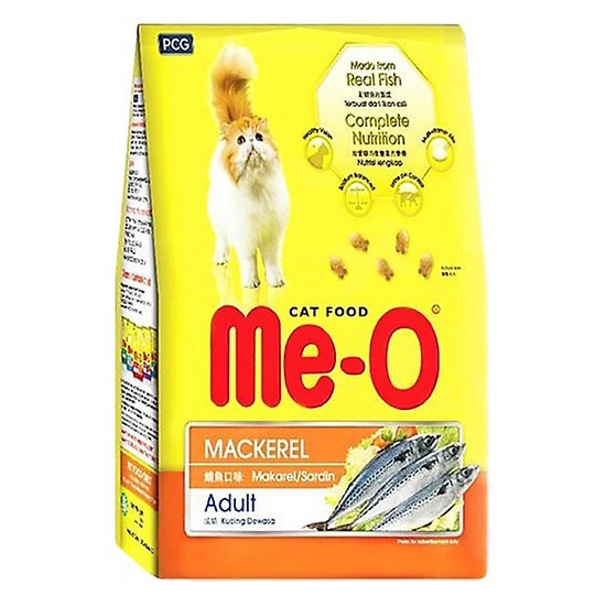 Thức ăn mèo ME-O vị cá thu bao 7kg ( gồm 20 gói 350gr)