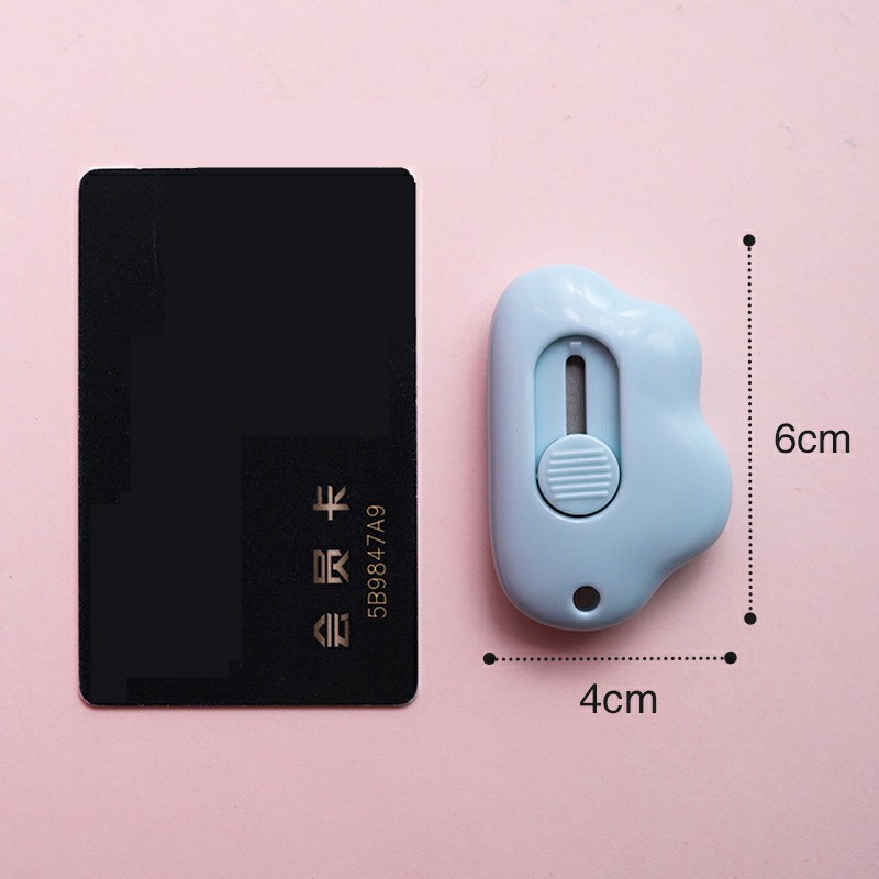 Dao rọc giấy, dao cắt mini hình đám mây đáng yêu, loại đẹp