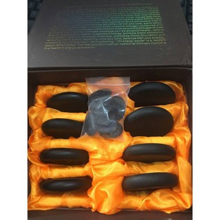 . Bộ đá nóng dùng để massage ( Bộ 16 viên )[Spa]