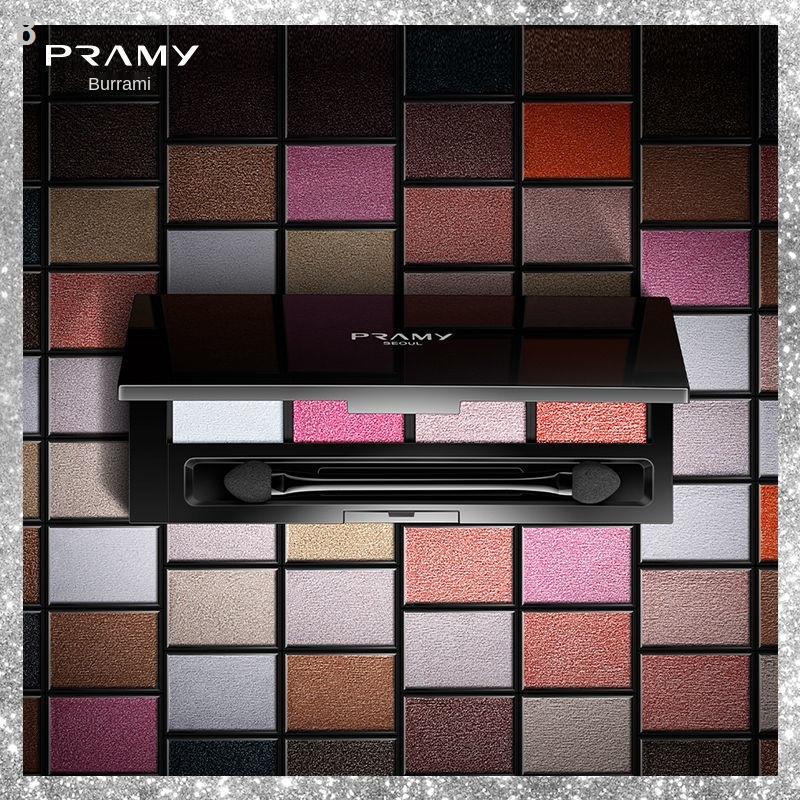 ۩PRAMY Berrymei Makeup Setting Spray + Eyeshadow Pan Combination Kiểm soát dầu tinh tế và che khuyết điểm lâu trôi mà kh