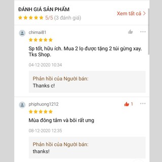 [20ml] Tinh dầu gừng Trí Đức