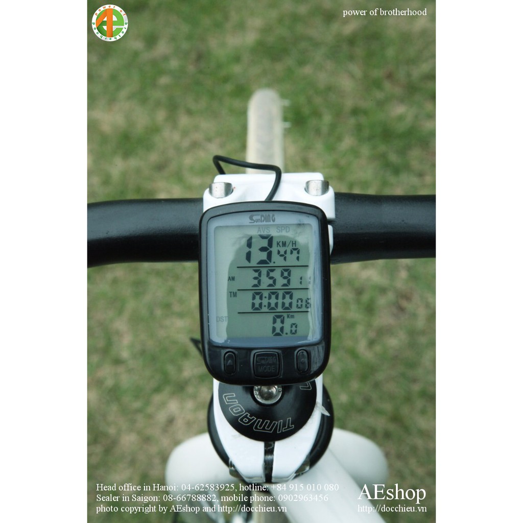 Contermet xe đạp đồng hồ xe đạp Sunding SD-563A
