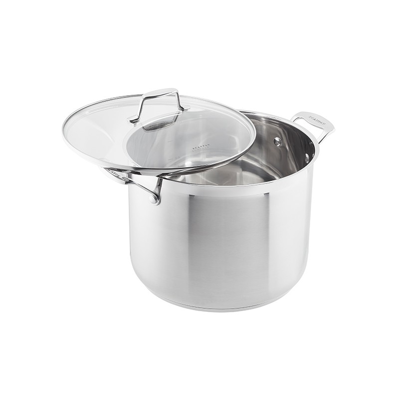 Nồi luộc gà inox từ cao cấp Scanpan Impact 12L, thiết kế 3 lớp, an toàn sức khỏe, hàng chính hãng  71502800