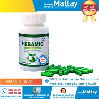 ✅  HEBAMIC Bidiphar - Hỗ trợ hạ đường huyết, giảm nguy cơ biến chứng của bệnh đái tháo đường.