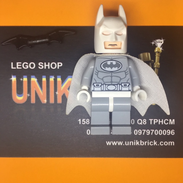 Lego UNIK BRICK Arctic Batman - Người dơi Bắc cực trong Super Heroes chính hãng (như hình)
