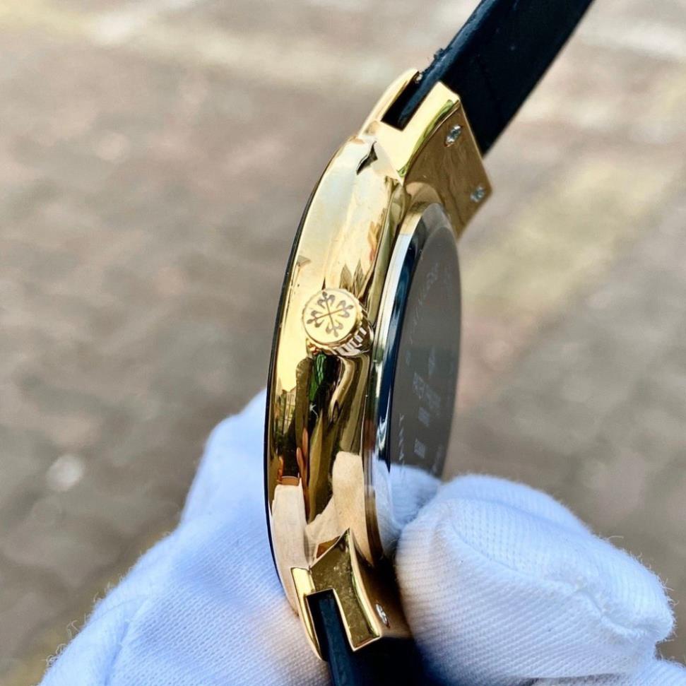 Đồng hồ nam Patek phillipe máy pin dây cao su mặt chống xước cao cấp có bảo hành DH156 Shop813
