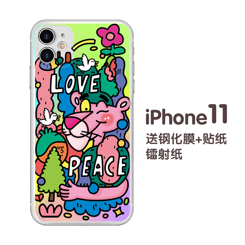 Ốp lưng iphone Ốp điện cho iphone Pink Panther  6/6plus/6s/6s plus/6/7/7plus/8/8plus/x/xs/xs max/11/11 pro/11 promax/12pro/12promax/12mini/12/13/13PRO/13PROMAX/13MINI Dinuo case