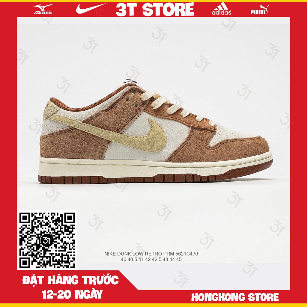 GIÀY SNEAKER MÃ SẢN PHẨM_Nike Dunk Low PRM“Medium Curry" NHIỀU MÀU PHONG CÁCH FULLBOX + FREESHIP TOÀN QUỐC