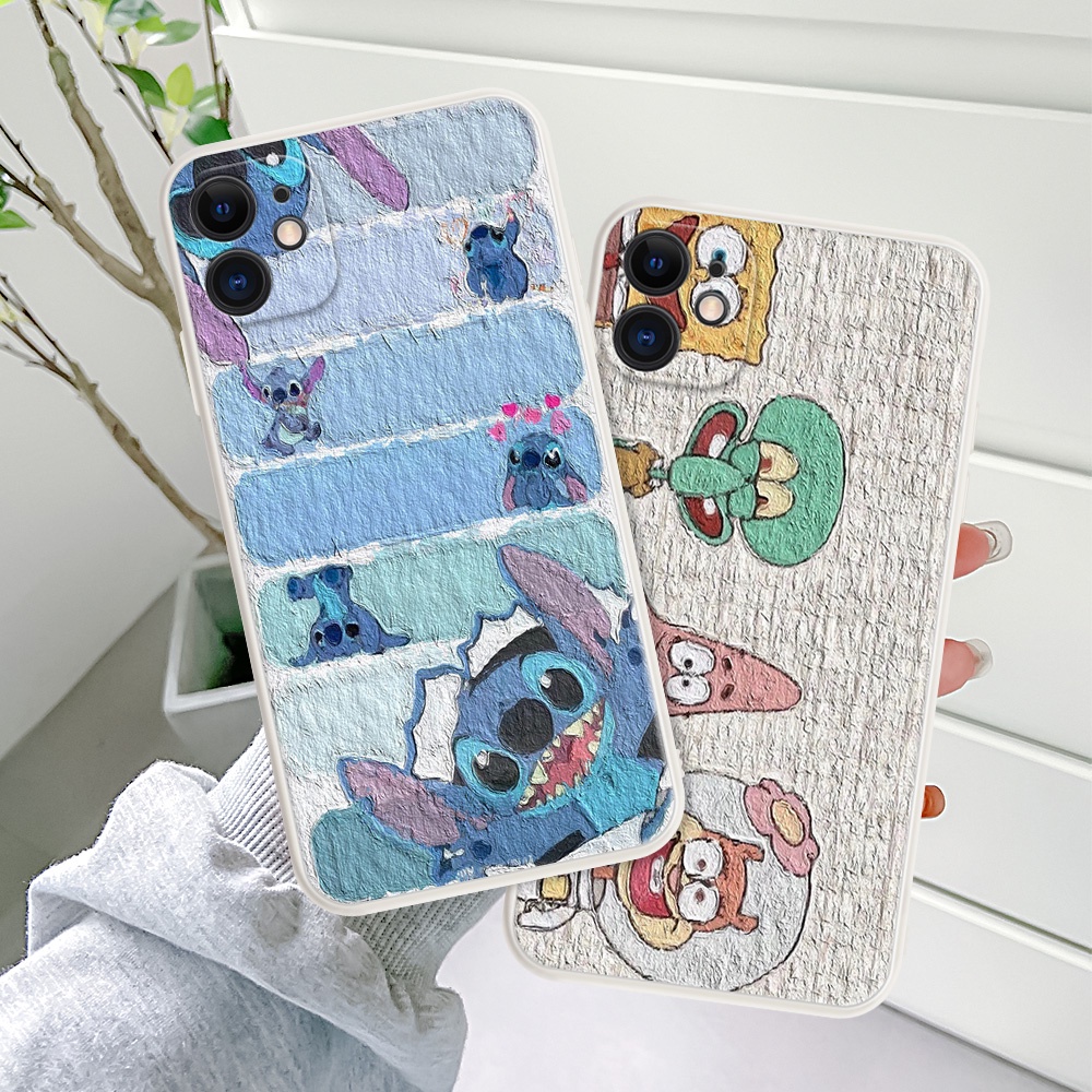 Ốp điện thoại dẻo họa tiết hoạt hình dễ thương cho IPHONE 12 13 PRO MAX 11 PRO 7 8 6S PLUS IPHONE X XS MAX XR IPHONE SE