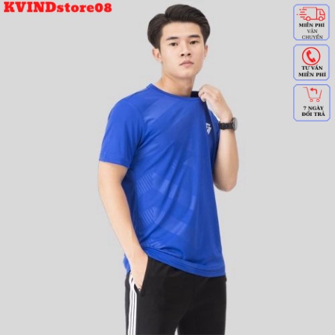 ⭐ Áo Thun Nam Áo Thể Thao Nam Vân Chìm 3d 6 màu Chất Liệu Thun Lạnh _KVINDstore08