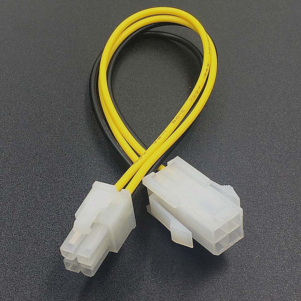 Dây Cáp Nối Dài Nguồn Điện Cho PC CPU 20cm