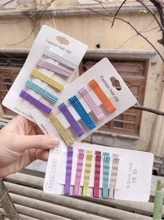 Set kẹp gim nhiều màu