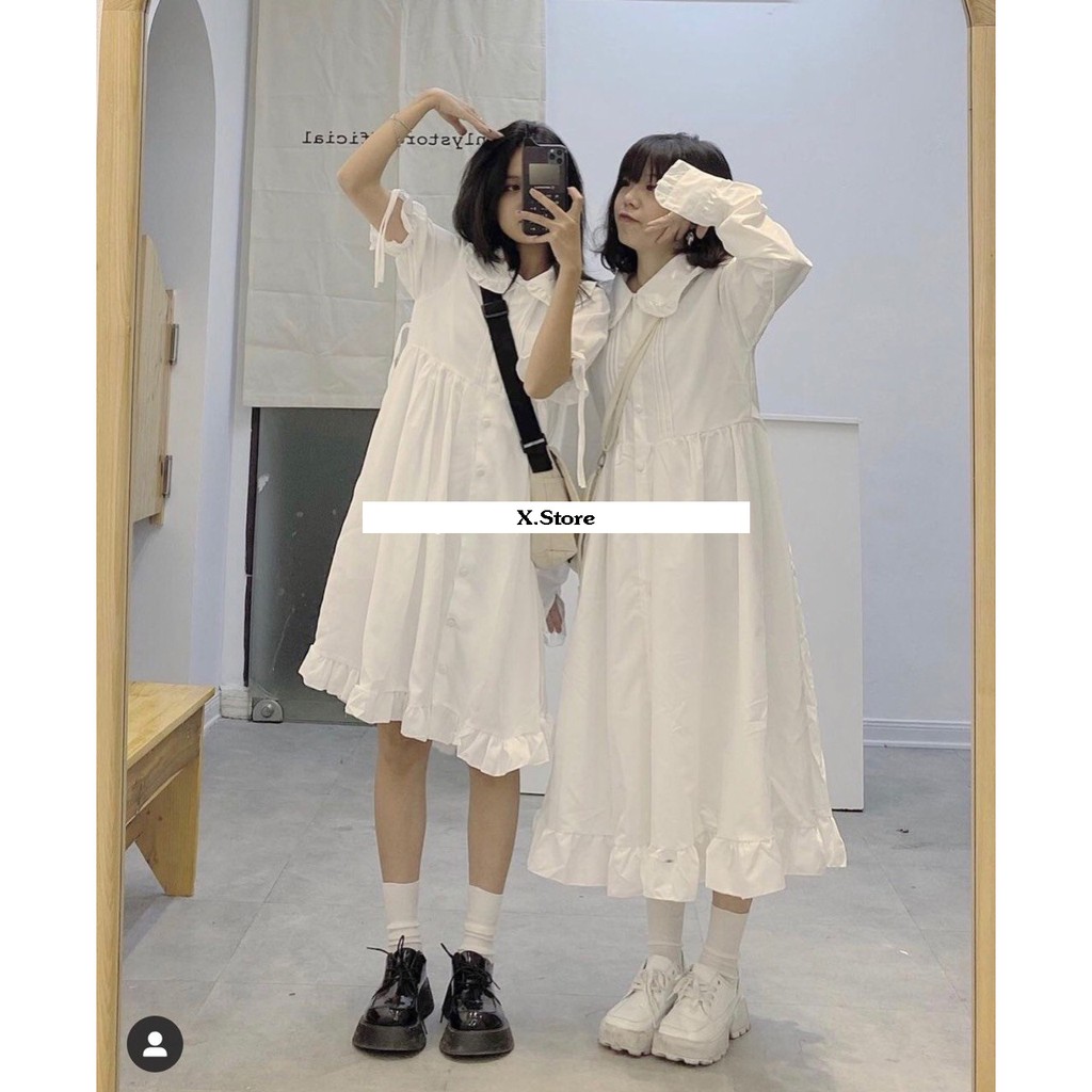 Váy Baby Dolce Dáng Dài + Dáng Ngắn Siêu Đẹp , Dễ Thương Có Ảnh Thật Tự Chụp + Đánh Giá X.Store | BigBuy360 - bigbuy360.vn