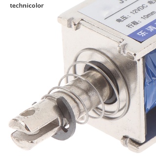technicolor JF-0826B 12V/2A 10mm 20N push pull type open frame solenoid electromagnet TYG