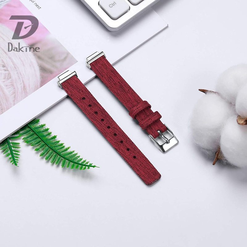 Dây đeo thay thế cho đồng hồ Fitbit Inspire HR/Inspire/Inspire 2 bằng vải canvas