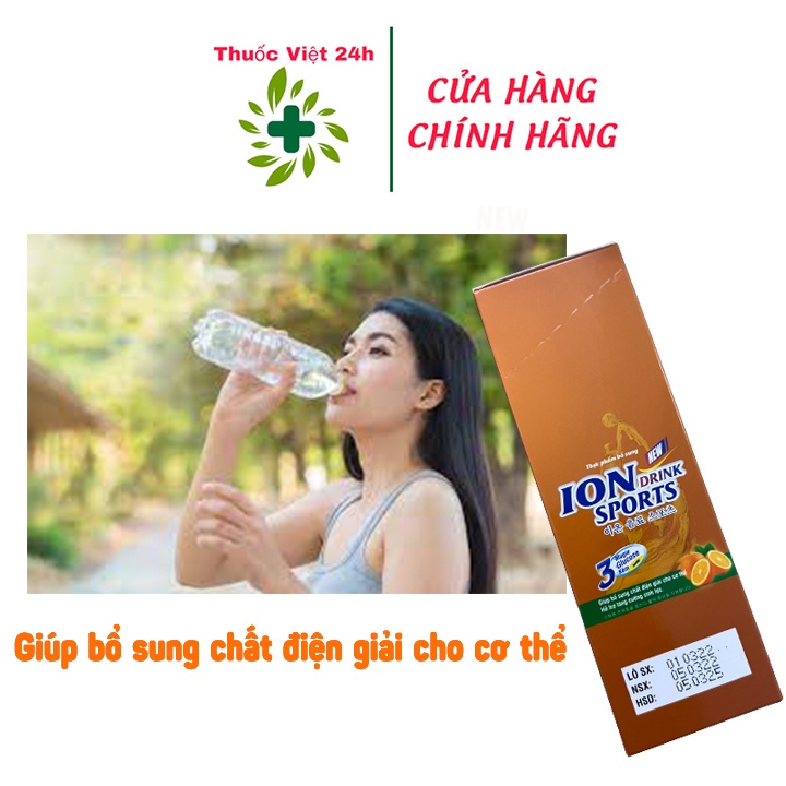 Iron Drink Sport – Bổ Sung Nước Điện Giải (Hộp 20 gói) - TV