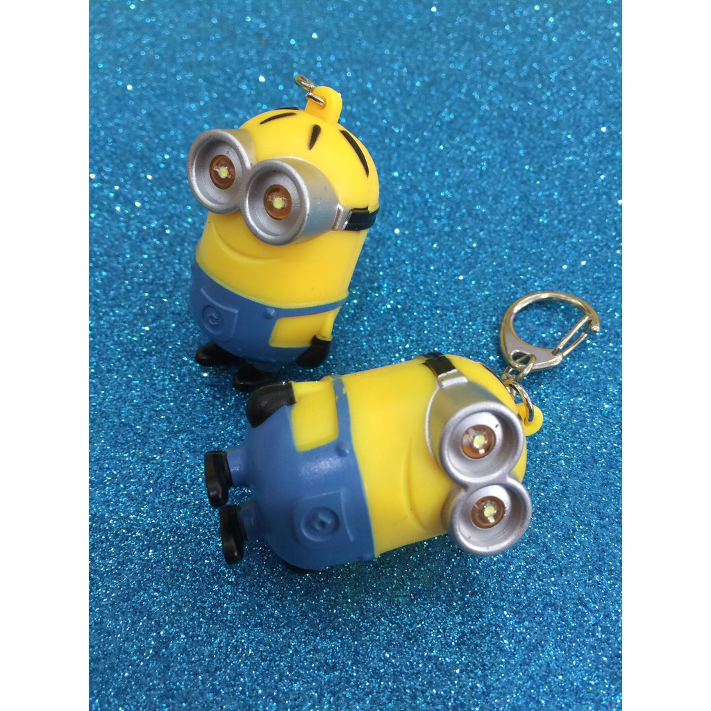 -Móc khóa Minion kêu I love You có đèn led có âm thanh -Móc khóa Minion kêu I love You có đèn led