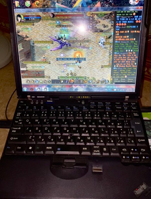 Laptop cũ ThinkPad T61 phím ngon nhỏ gọn