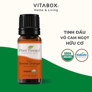 Plant Therapy - Tinh Dầu hữu cơ Vỏ Cam Ngọt - Organic Kidsafe essential oil