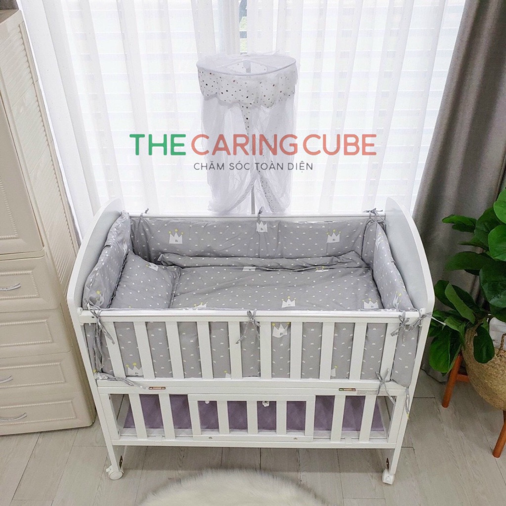 Nôi cũi giường Umoo 2 tầng cho bé