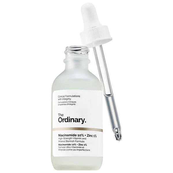 Serum The Ordinary Niacinamide 10% + Zinc 1% giảm mụn, se khít lỗ chân lông, trắng sáng da