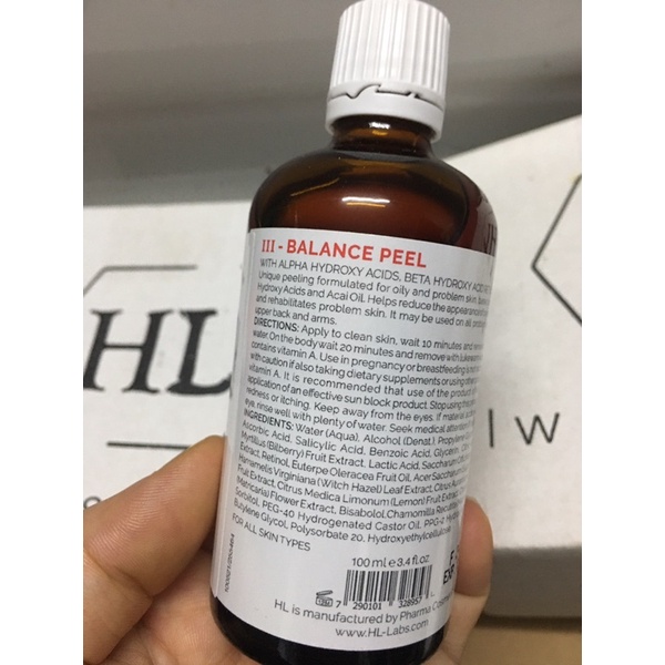 Gel ĐIỀU TIẾT BÃ NHỜN HL BALANCE PEEL III