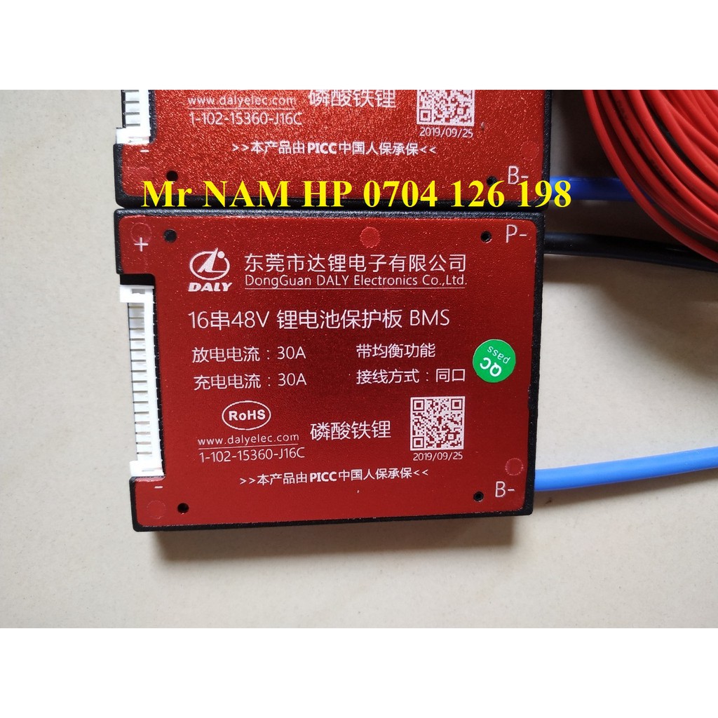 XỊN SÒ -Mạch bảo vệ pin cho pin sắt LiFePo4 -----8S