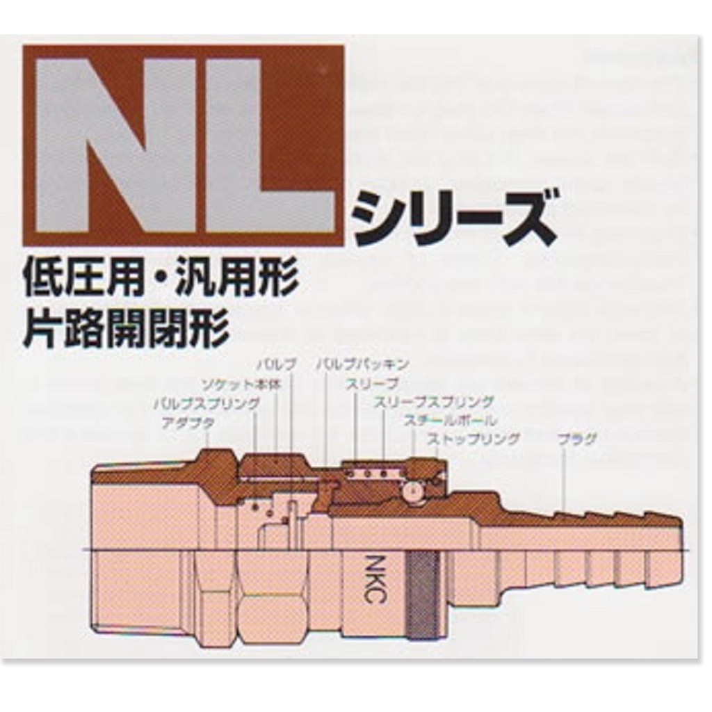 Đầu nối nhanh NKC NL- 23SH Nhật Bản